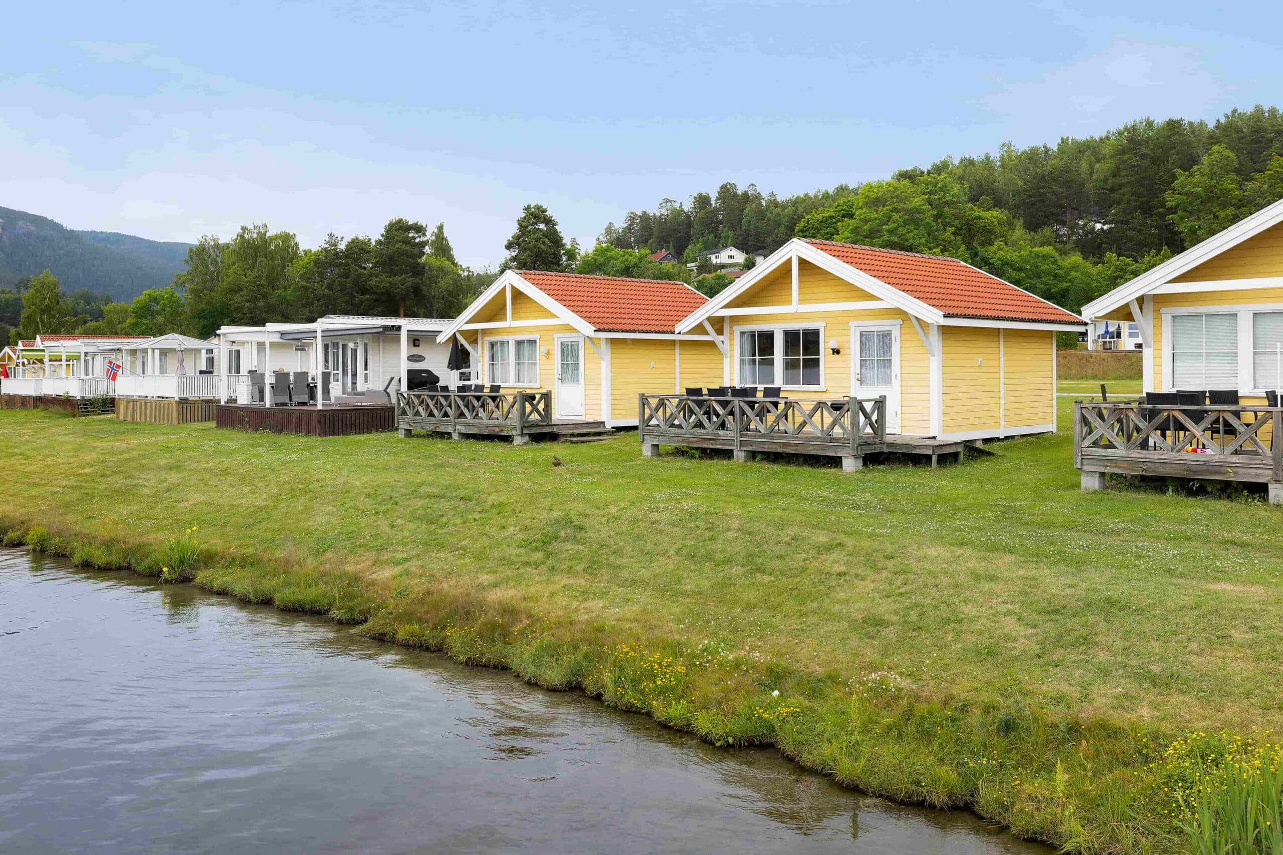 Strandhytta - stuga i norsjö - kök